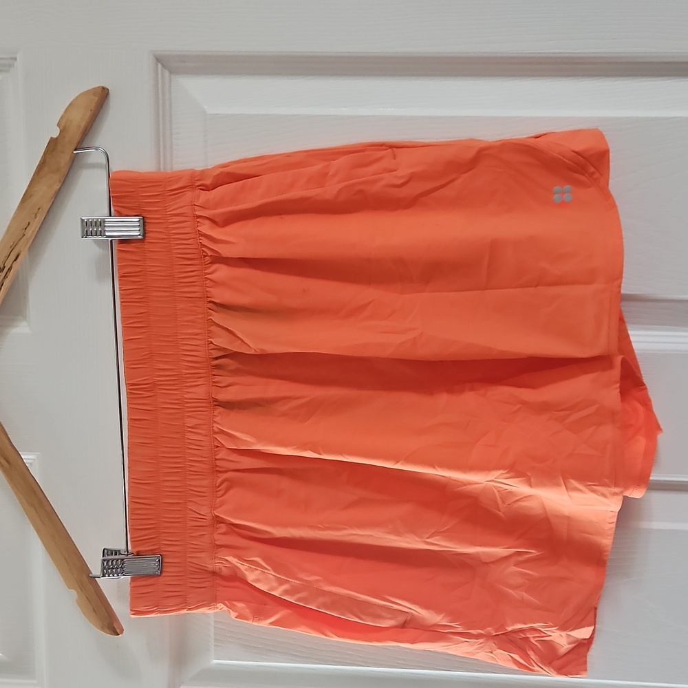 Sweaty Betty Relay Shell Orange Athletic Shorts